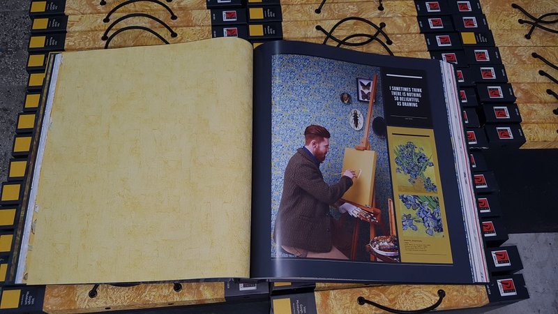 صفر تا صد تولید آلبوم کاغذ دیواری و پوستر