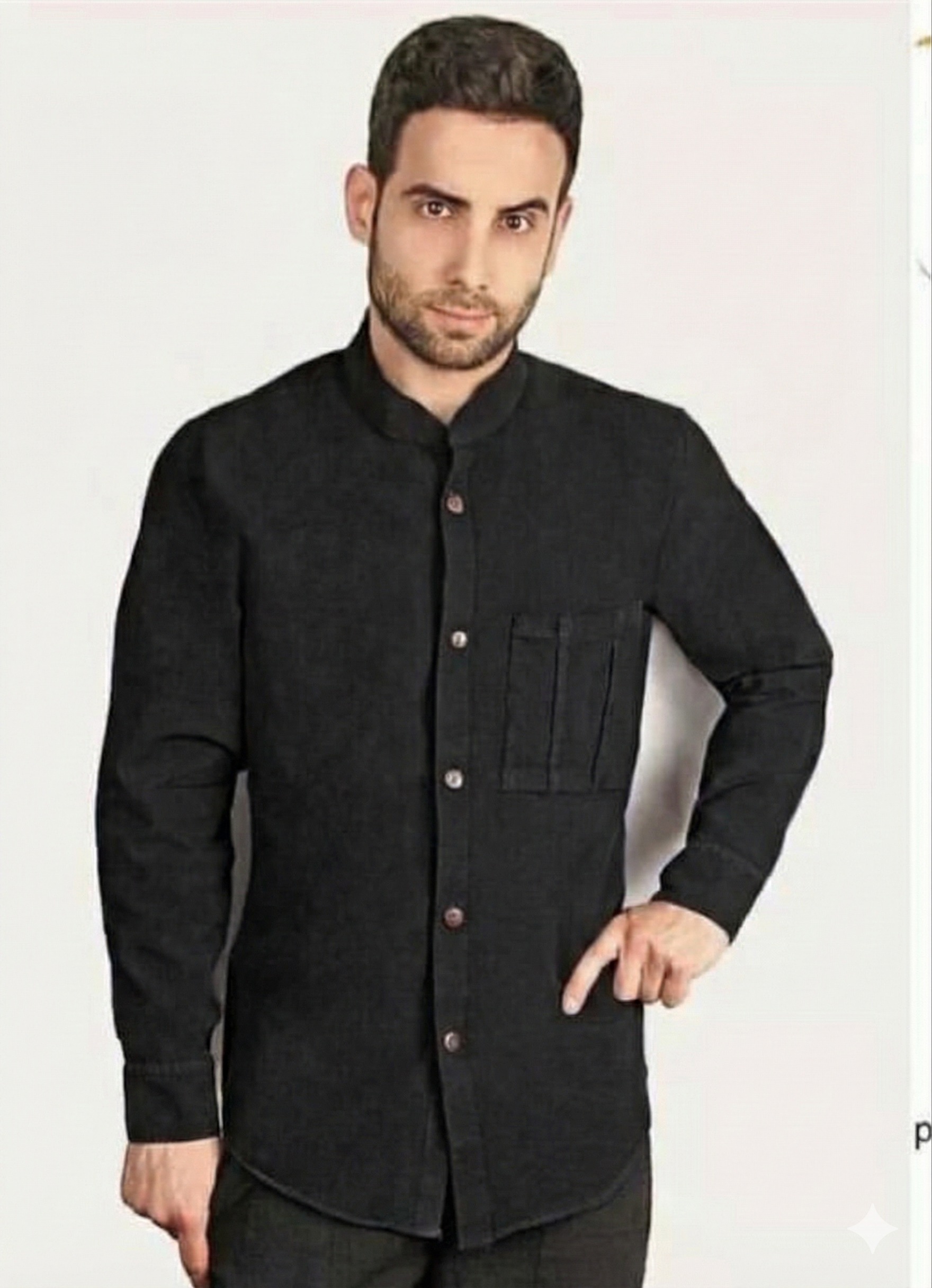 پیراهن نیما مشکی سایز 2
