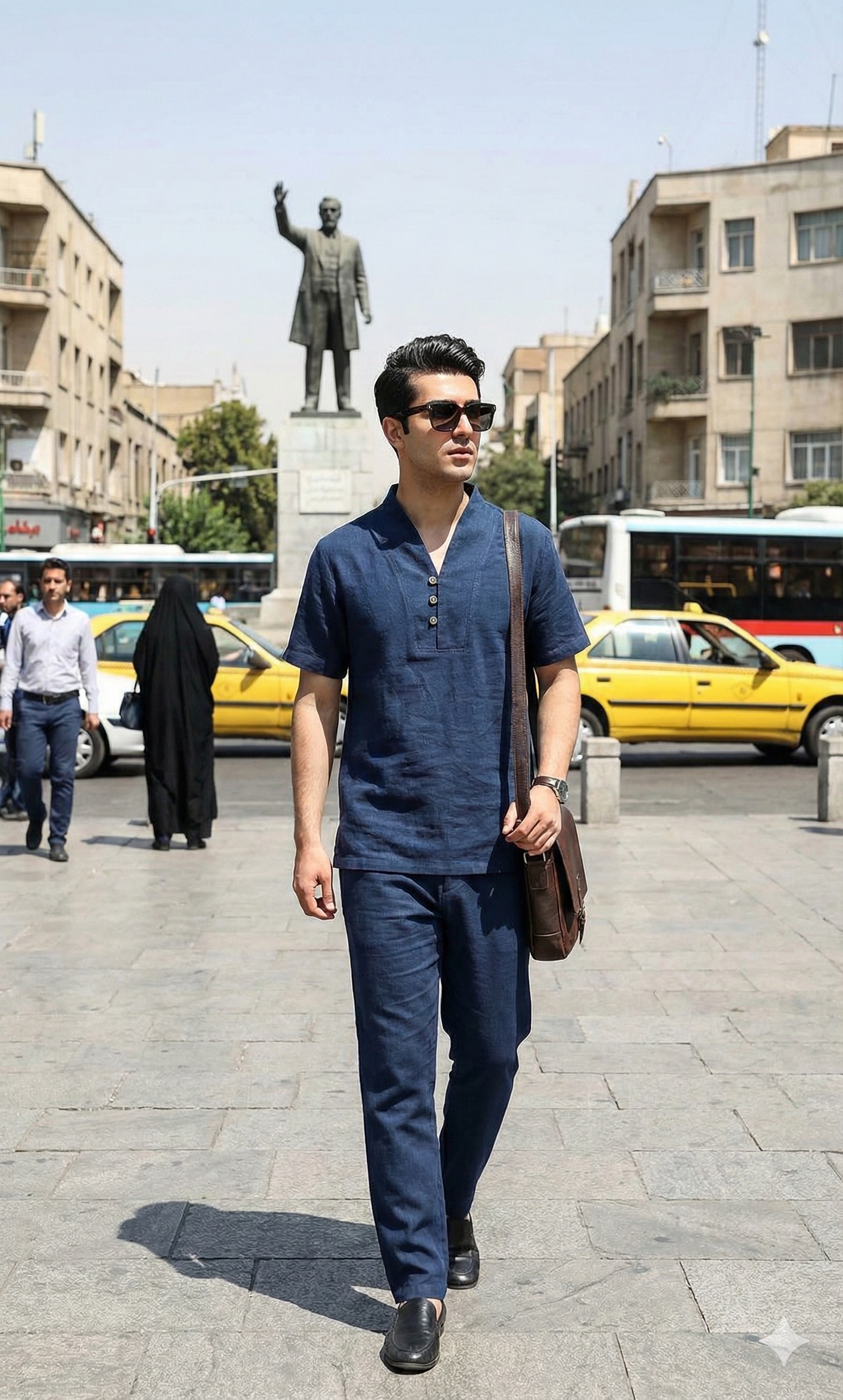 پیراهن رادمان سرمه ای سایز 3